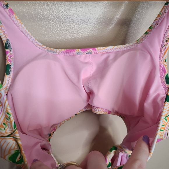 Aerie One Piece Cheeky Cutout Floral Swimsuit - Picture 9 of 9